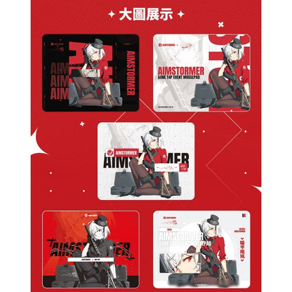 Dream Gamer Thunder V3 Rubber Base Tempered Glass Gaming Mousepad Kaca (Speed)