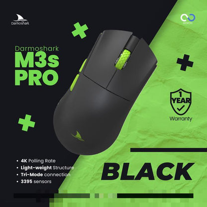 Darmoshark M3s Pro 4k Varun Wireless Ultra Light Ambi Gaming Mouse