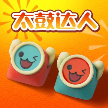 Lobo Taiko no Tatsujin Theme Artisan Keycaps Resin Keycap