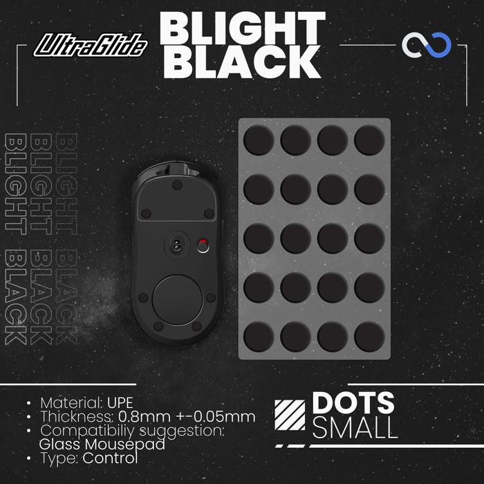 Meow Gaming Gear UltraGlide Blight Dots Universal Mouse Feet / Mouse Skate UPE for Glass Mouse pad (Control)