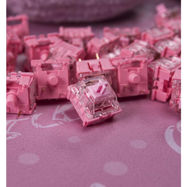Content KTT Rose Pre-Lubed Mechanical keyboard switch (Linear)