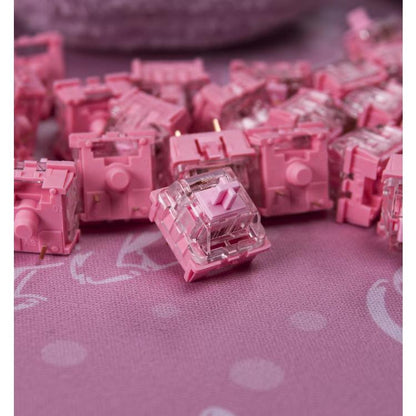 Content KTT Rose Pre-Lubed Mechanical keyboard switch (Linear)