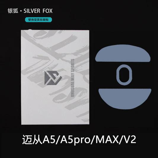 Unusual Way Sports Silver Fox MCHOSE A5 Series / Noir M2 Mouse Feet / Mouse Skate PTFE (Speed)