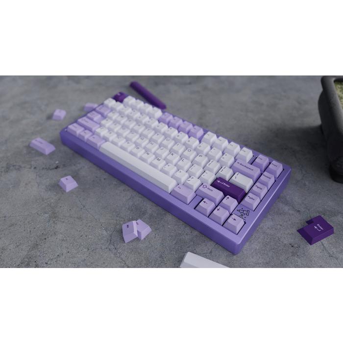 Wuque Studio WS Lavender Bliss Doubleshot PBT Keycaps / Keycap