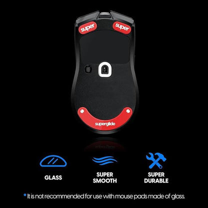 Pulsar Superglide 2 / Viper V2 Pro Glass mouse feet