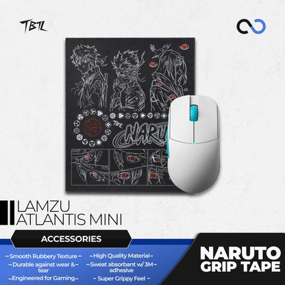 TBTL Naruto Lamzu Atlantis Mini Pro Ultra Thin Mouse Grip tape / Anti-Slip Tape 0.45mm