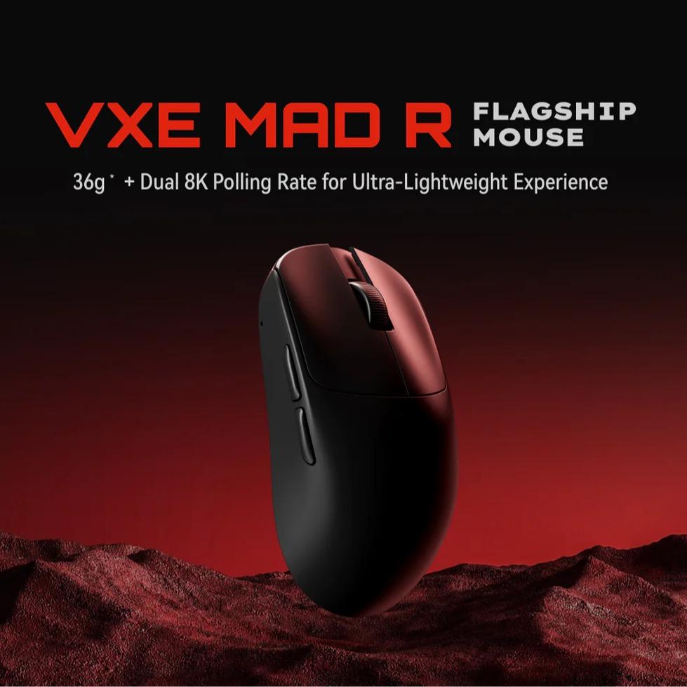 VGN VXE MAD R 8K Wireless Light Weight Gaming Mouse