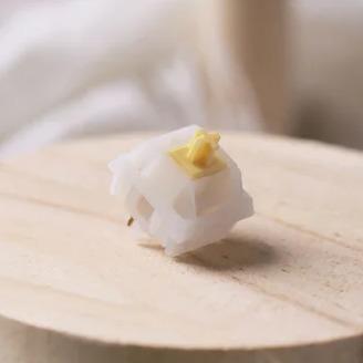 Kegeek Little Ghost Pre-Lubed Mechanical Keyboard PCB Mount Switch (Linear) by Dino Lab