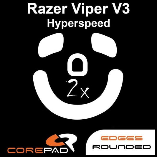 Corepad PRO Razer Viper V3 Hyperspeed PTFE Gaming Mouse Feet (Speed-Hybrid)