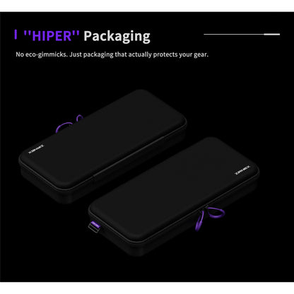 Zirnex Hiper 60-M 8K Hall Effect 60% Gaming Keyboard Rapid Trigger SOCD Aluminum Wooting