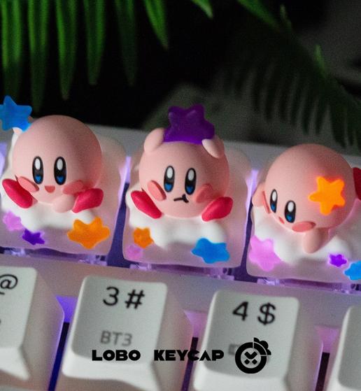 Lobo Kirby Pokemon Anime Game Artisan Keycaps Resin Keycap