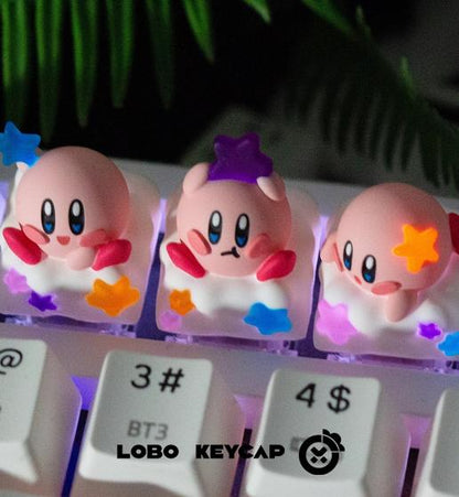 Lobo Kirby Pokemon Anime Game Artisan Keycaps Resin Keycap