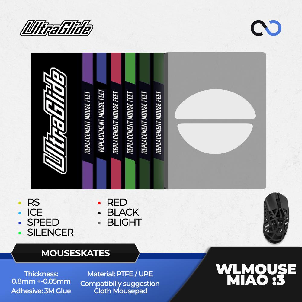 Meow Gaming Gear UltraGlide WLMouse Miao Series Mouse Feet / Mouse Skate