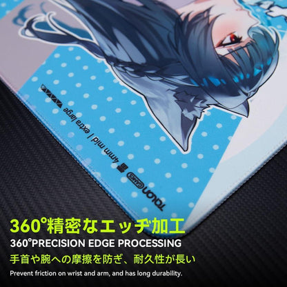 TALONGAMES Kaminari Soft Rubber Base Anime Gaming Mousepad (Speed) Artisan Raiden Feel