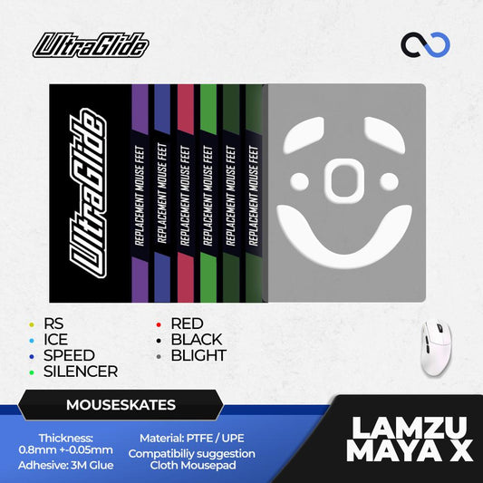 Meow Gaming Gear UltraGlide Lamzu Maya X Mouse Feet / Mouse Skate