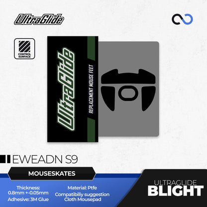 Meow Gaming Gear UltraGlide Eweadn S9 Series Mouse Feet / Mouse Skate