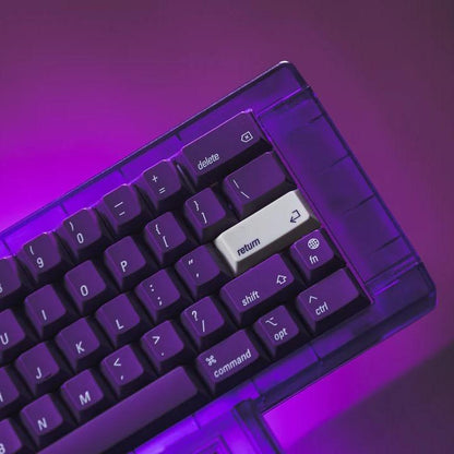LeleLab Supsup Purple MacOS Keycaps Cherry Profile UV Printed ABS Keycap 138-Keys