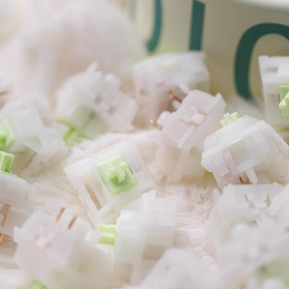 Keygeek Little Elf Pre-Lubed Mechanical Keyboard PCB Mount Switch (Linear) by Dino Lab