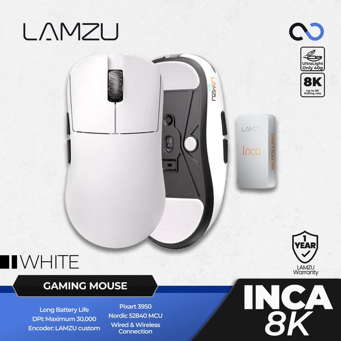 Lamzu INCA 8k Wireless Ultra Light Ambi Gaming Mouse ZA13 Shape