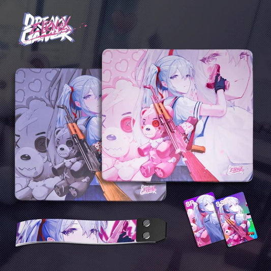 Zirnex x Dream Gamer Reina Poron Base Gaming Mousepad (Control)