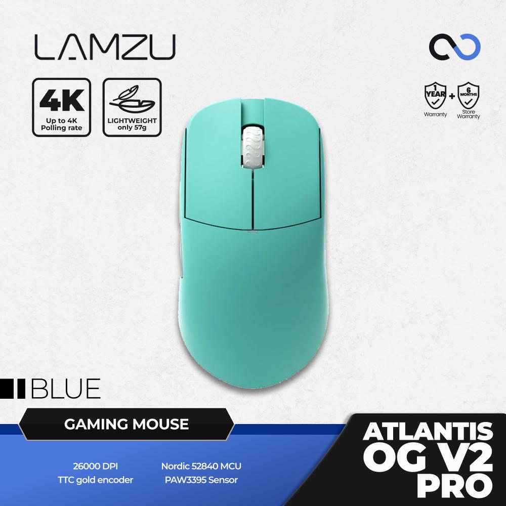 Lamzu Atlantis OG V2 Pro Wireless Ultra Light Ambidex Gaming Mouse Ori