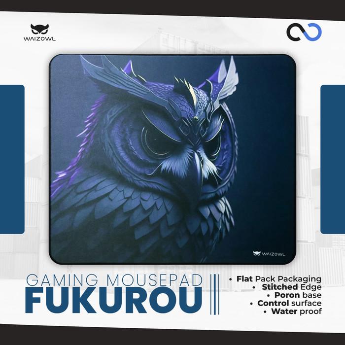 Waizowl Fukurou Poron base Gaming Mousepad (Hybrid-Control)