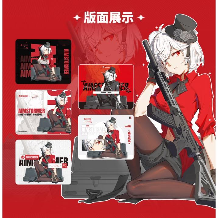 Dream Gamer Thunder V3 Rubber Base Tempered Glass Gaming Mousepad Kaca (Speed)