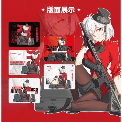 Dream Gamer Thunder V3 Rubber Base Tempered Glass Gaming Mousepad Kaca (Speed)