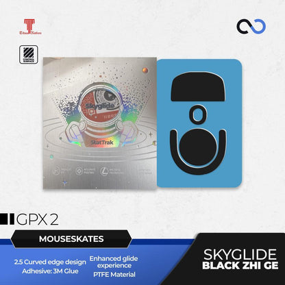 Skyglide StatTrak Black Zhi Ge Series Gaming Mouse Feet / Mouse Skate PTFE (Control)