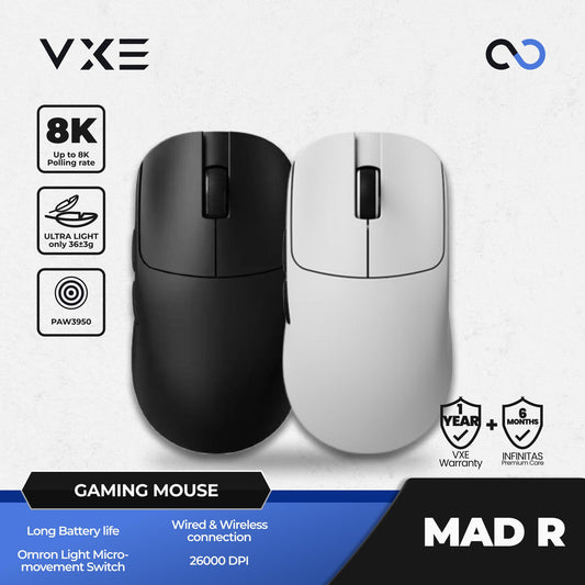 VGN VXE MAD R 8K Wireless Light Weight Gaming Mouse