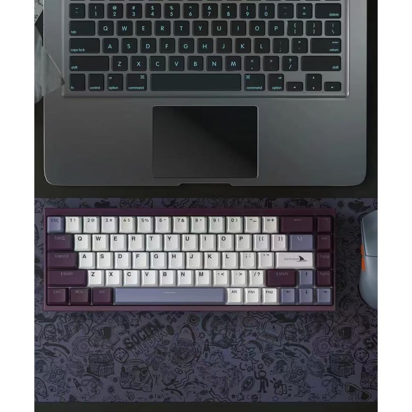 Darmoshark KT68Z / KT-68Z Hall Effect 65% Alu Keyboard Rapid Trigger Wooting
