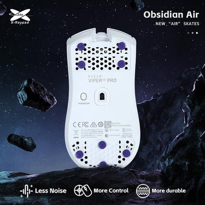 XRaypad Obsidian Air Universal Dots PTFE Gaming Mouse Feet / Mouse Skate (Control)