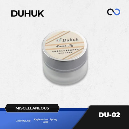 Duhuk Du-02 20g Switch Lube Grease for Mechanical Keyboard switch and spring
