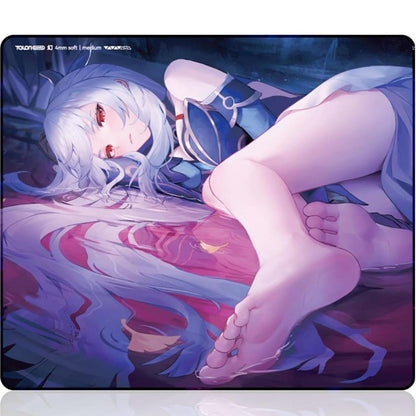 TALONGAMES Maboroshi / Hong Soft Rubber Base Gaming Mousepad (Hybrid-Speed) Artisan Hien surface